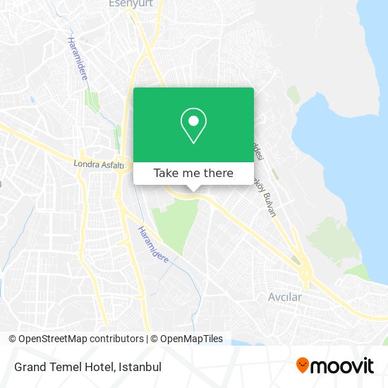 Grand Temel Hotel map