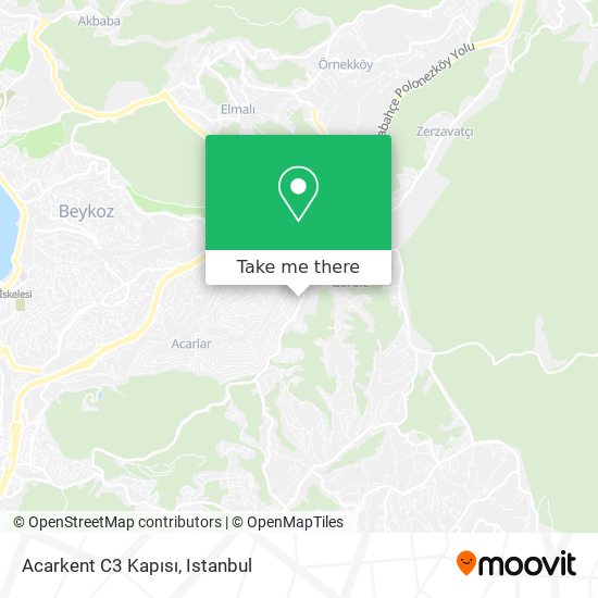 Acarkent C3 Kapısı map