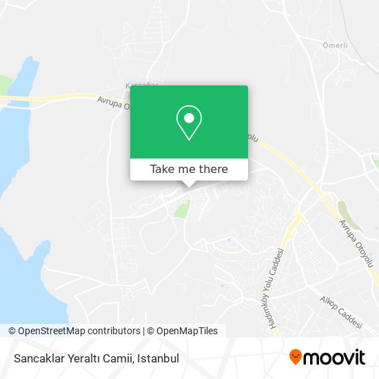 Sancaklar Yeraltı Camii map