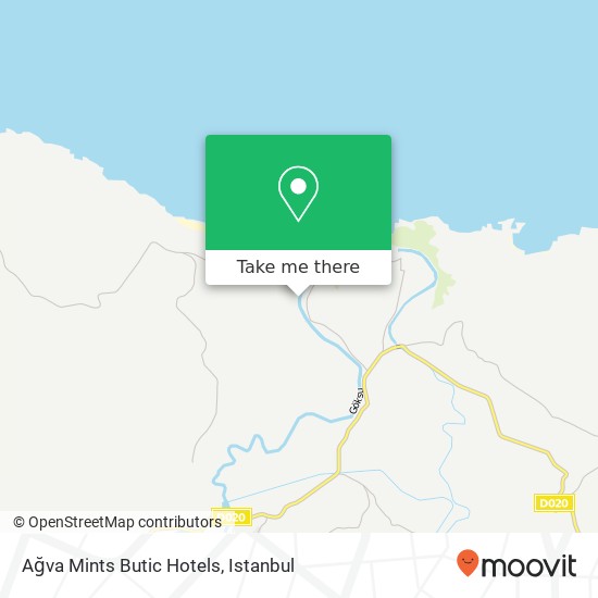 Ağva Mints Butic Hotels map