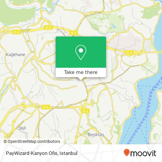 PayWizard-Kanyon Ofis map