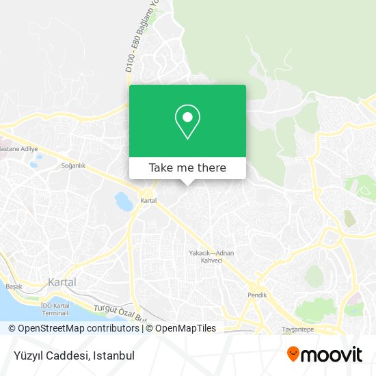 Yüzyıl Caddesi map