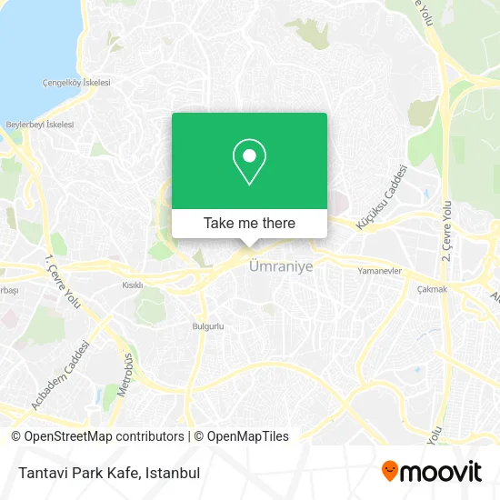 Tantavi Park Kafe map