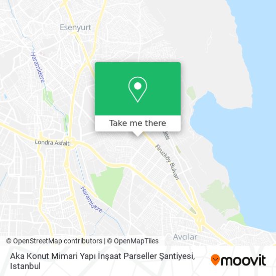 Aka Konut Mimari Yapı İnşaat Parseller Şantiyesi map