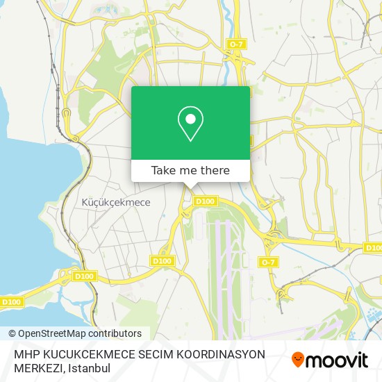 MHP KUCUKCEKMECE SECIM KOORDINASYON MERKEZI map