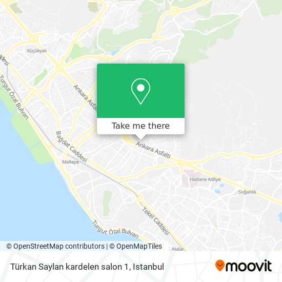 Türkan Saylan kardelen salon 1 map