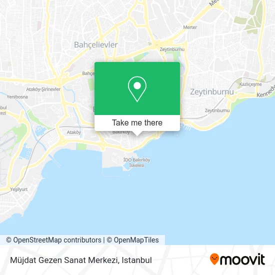 Müjdat Gezen Sanat Merkezi map