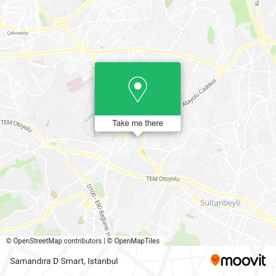Samandıra D Smart map