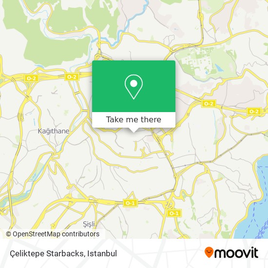 Çeliktepe Starbacks map