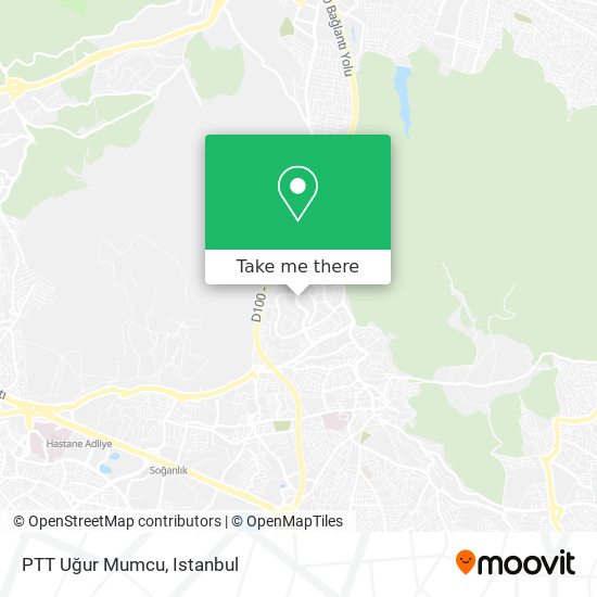 PTT Uğur Mumcu map