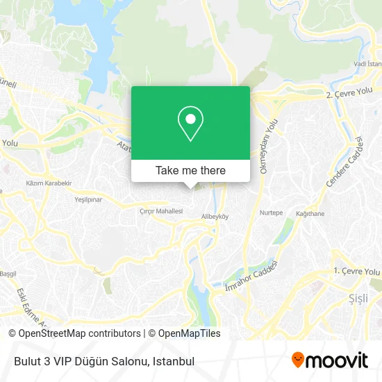 Bulut 3 VIP Düğün Salonu map