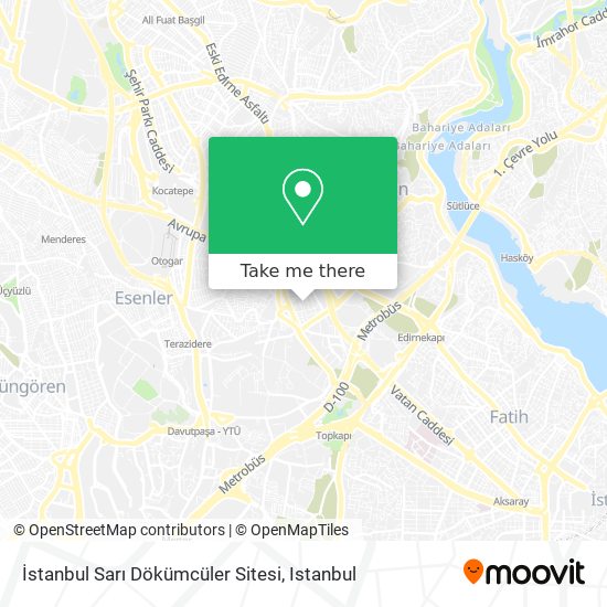 İstanbul Sarı Dökümcüler Sitesi map