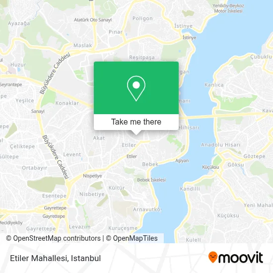 Etiler Mahallesi map