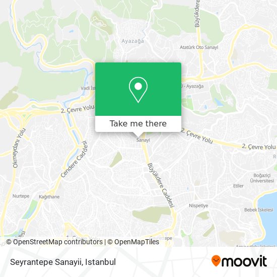 Seyrantepe Sanayii map
