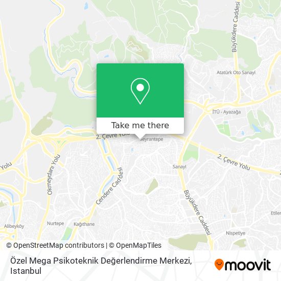 Özel Mega Psikoteknik Değerlendirme Merkezi map