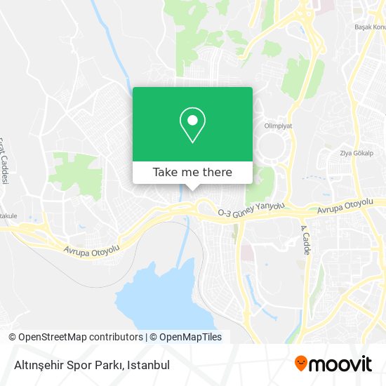 Altınşehir Spor Parkı map