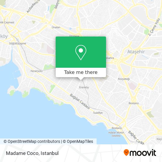 Madame Coco map
