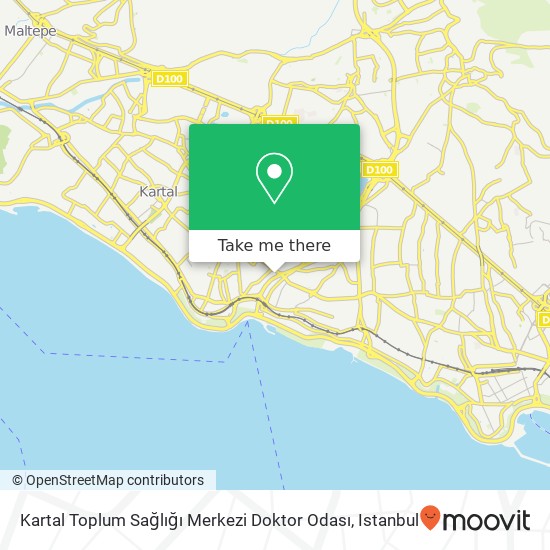 Kartal Toplum Sağlığı Merkezi Doktor Odası map