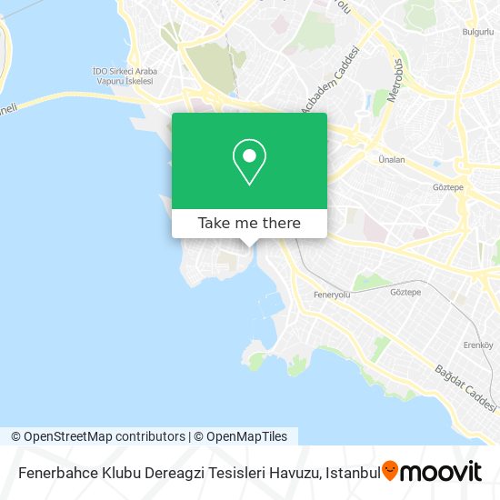 Fenerbahce Klubu Dereagzi Tesisleri Havuzu map