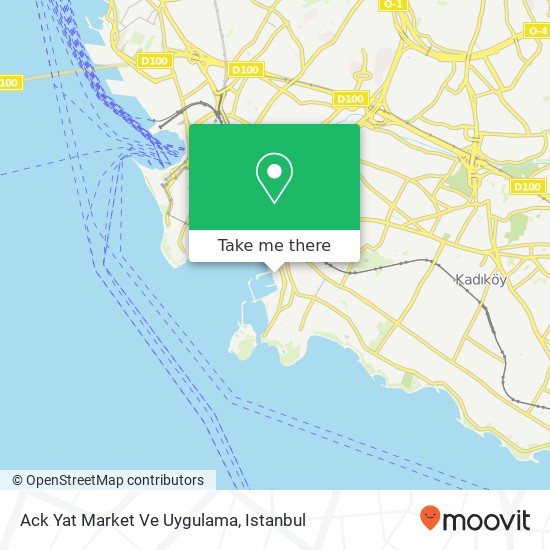 Ack Yat Market Ve Uygulama map