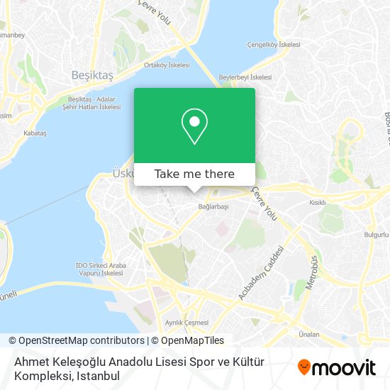 Ahmet Keleşoğlu Anadolu Lisesi Spor ve Kültür Kompleksi map