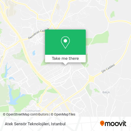 Atek Sensör Teknolojileri map