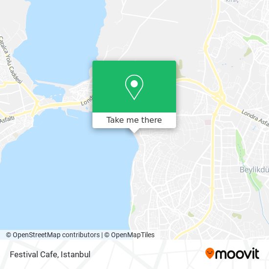 Festival Cafe map