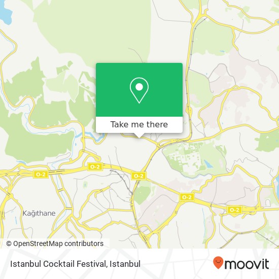 Istanbul Cocktail Festival map
