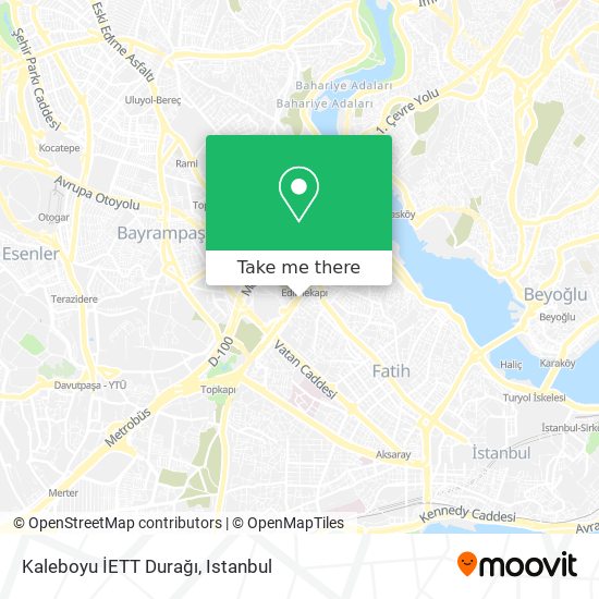Kaleboyu İETT Durağı map