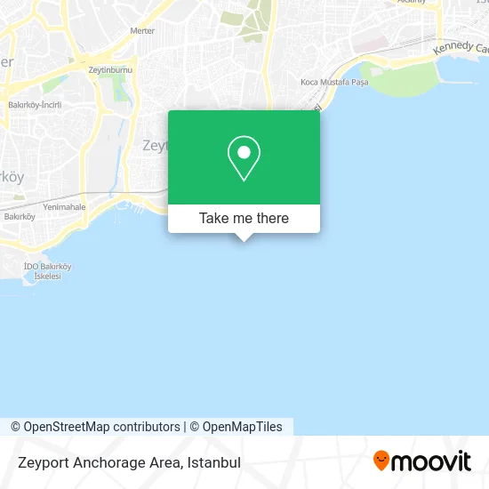 Zeyport Anchorage Area map