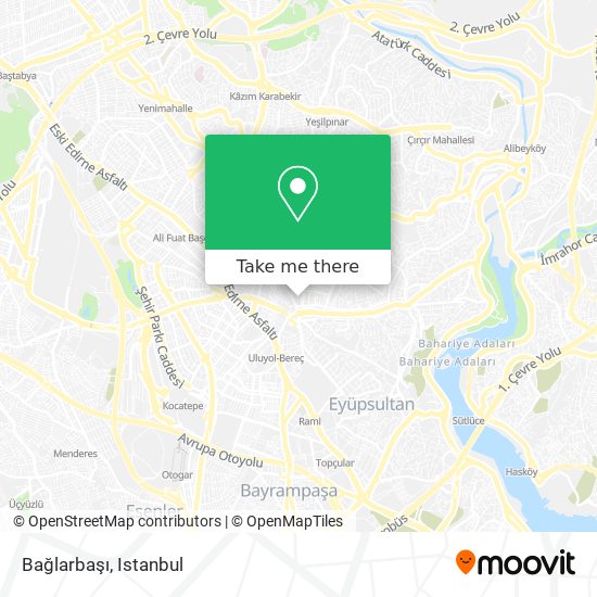 Bağlarbaşı map
