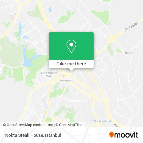 Nokta Steak House map