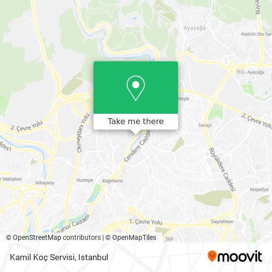 Kamil Koç Servisi map