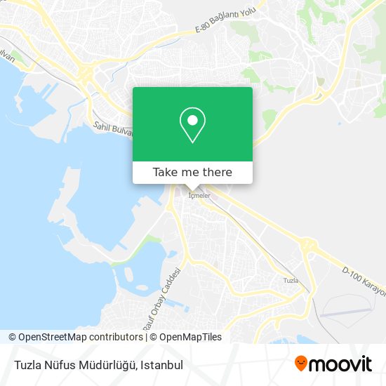 Tuzla Nüfus Müdürlüğü map