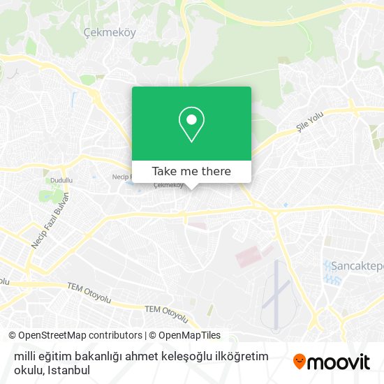 milli eğitim bakanlığı ahmet keleşoğlu ilköğretim okulu map