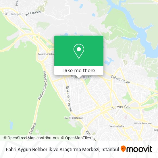 Fahri Aygün Rehberlik ve Araştırma Merkezi map