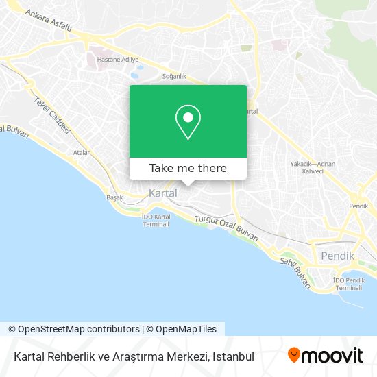 Kartal Rehberlik ve Araştırma Merkezi map
