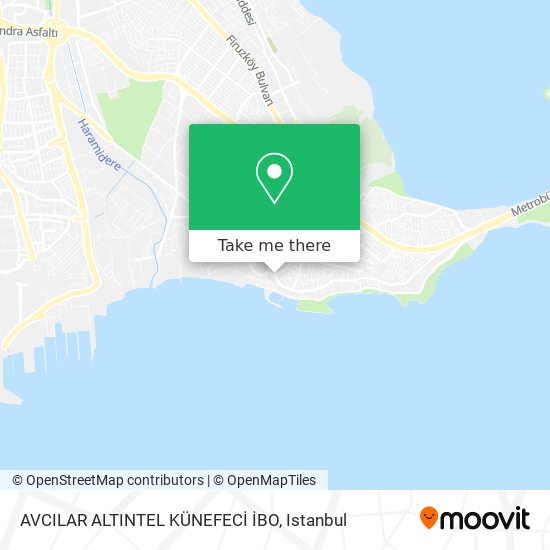 AVCILAR ALTINTEL KÜNEFECİ İBO map