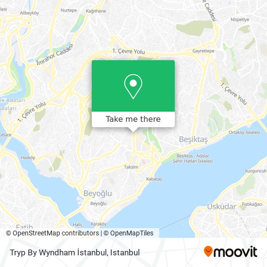 Tryp By Wyndham İstanbul map