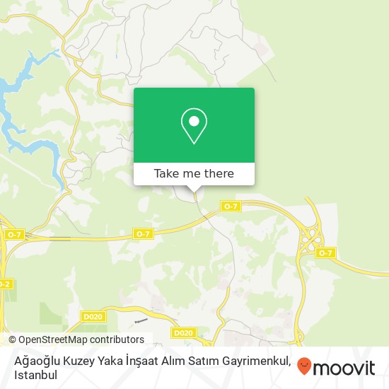 Ağaoğlu Kuzey Yaka İnşaat Alım Satım Gayrimenkul map