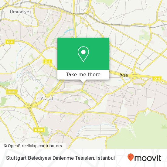 Stuttgart Belediyesi Dinlenme Tesisleri map