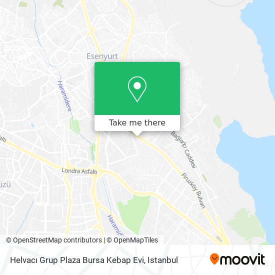 Helvacı Grup Plaza Bursa Kebap Evi map