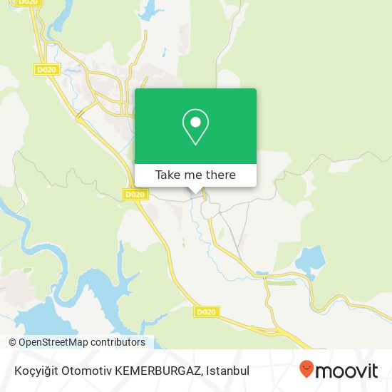 Koçyiğit Otomotiv KEMERBURGAZ map