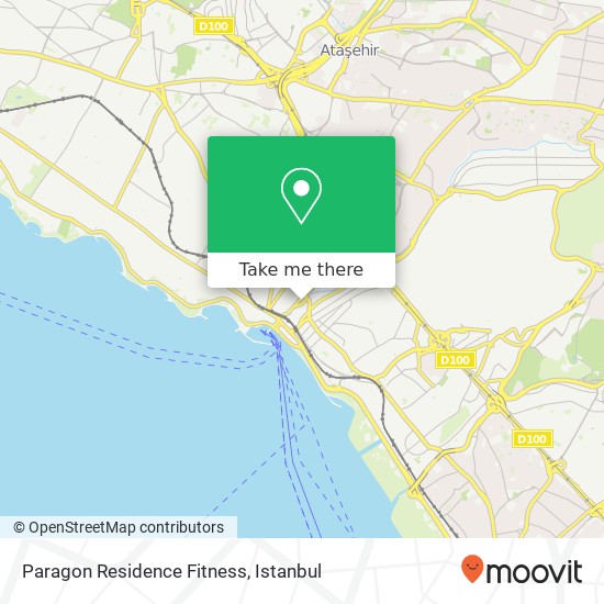 Paragon Residence Fitness map