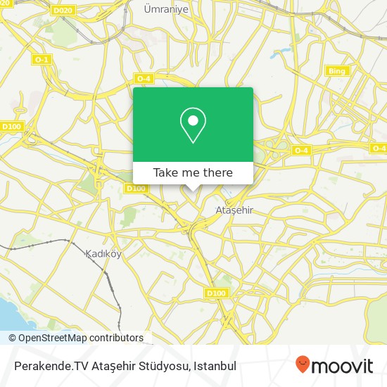 Perakende.TV Ataşehir Stüdyosu map