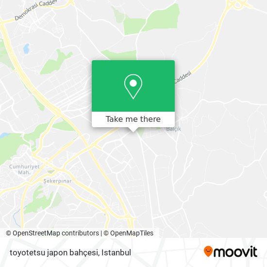 toyotetsu japon bahçesi map