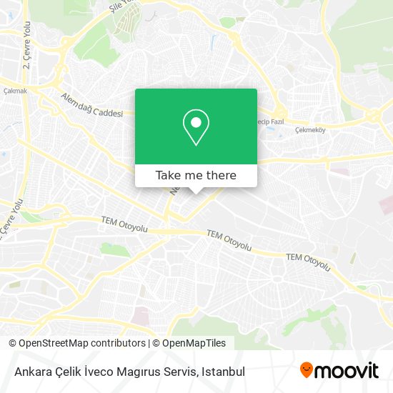 Ankara Çelik İveco Magırus Servis map