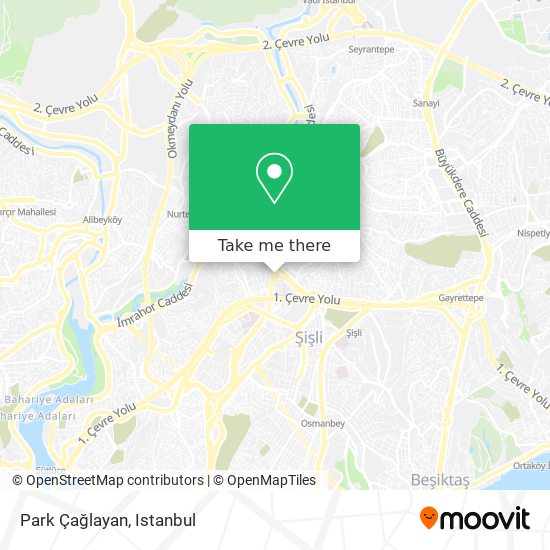 Park Çağlayan map