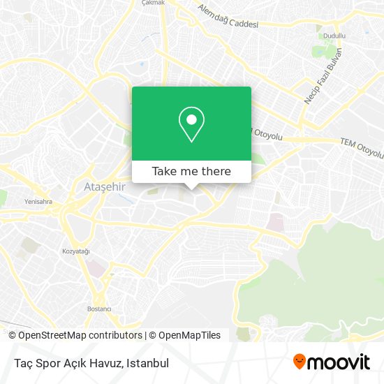 Taç Spor Açık Havuz map