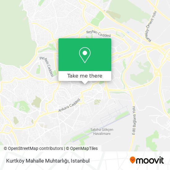 Kurtköy Mahalle Muhtarlığı map